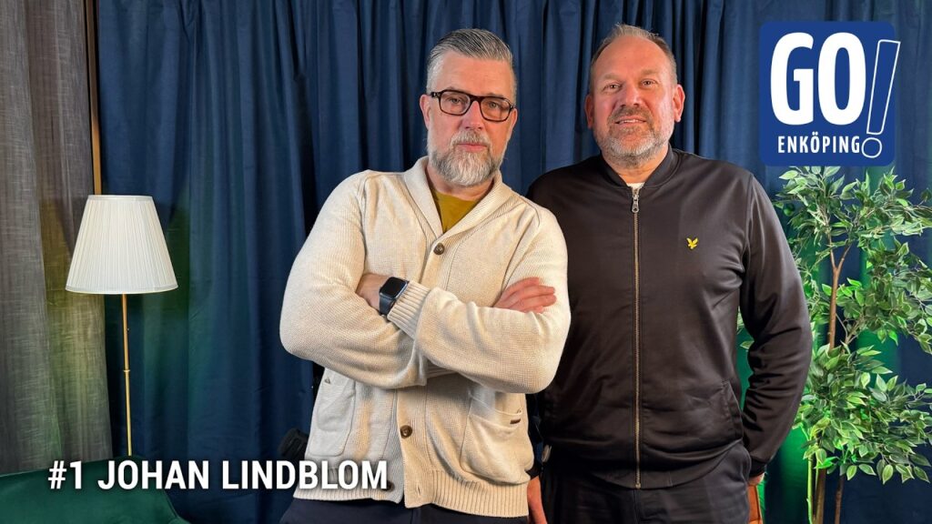 Johan Lindblom, gäst i GO! Enköpings intervjuserie