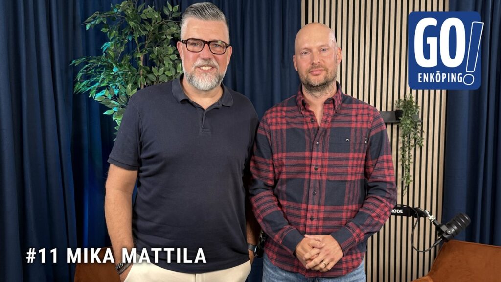 Mika Mattila, gäst i GO! Enköpings intervjuserie