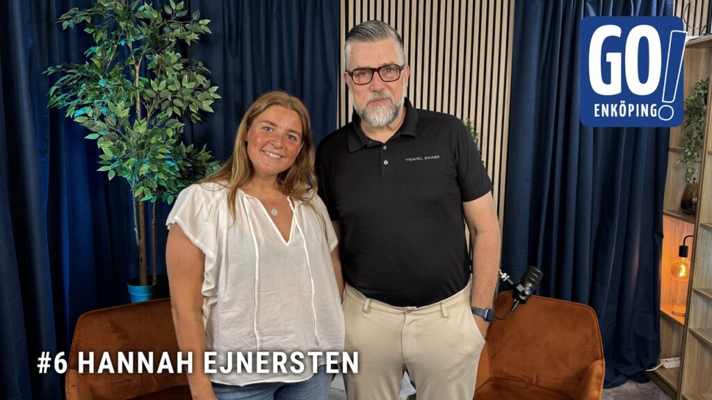 Hannah Ejnersten, gäst i GO! Enköpings intervjuserie