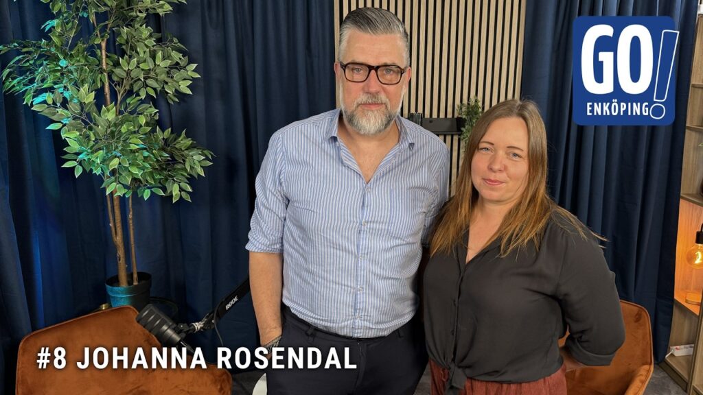 Johanna Rosendal, gäst i GO! Enköpings intervjuserie