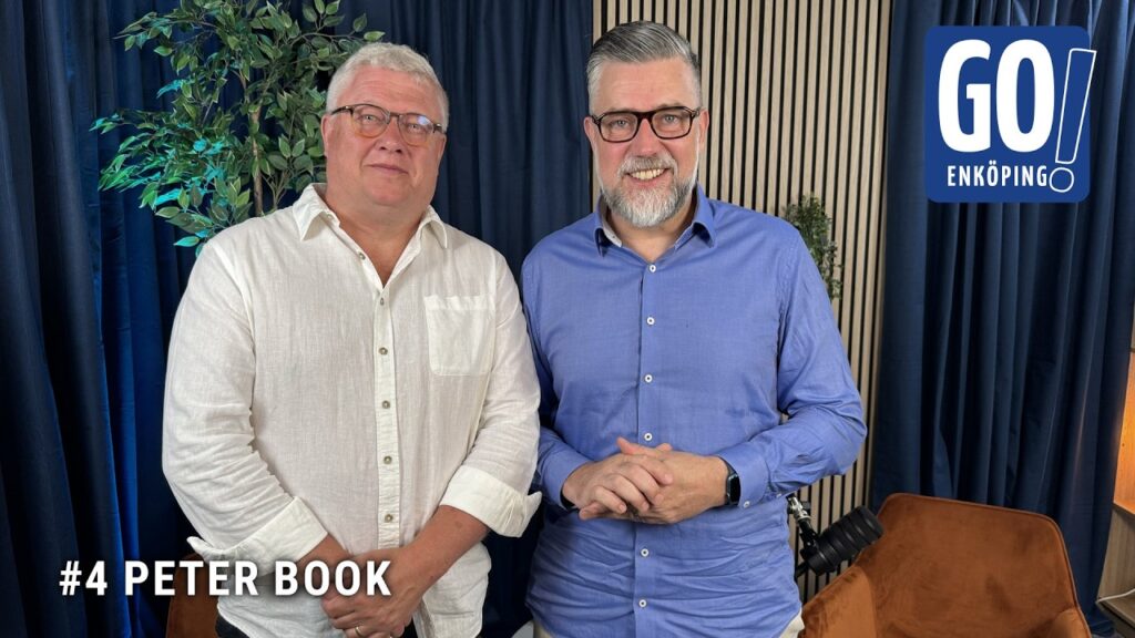 Peter Book, gäst i GO! Enköpings intervjuserie